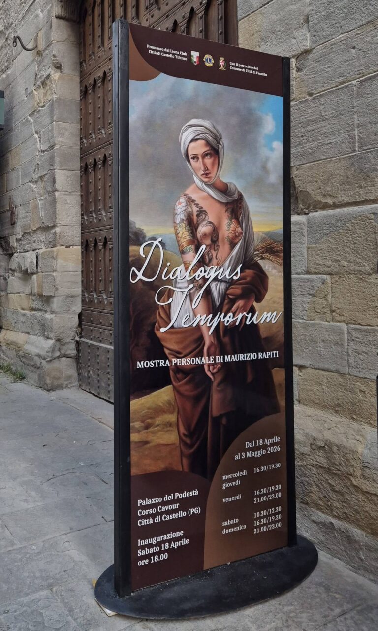 Ultimi giorni per “Dialogus Temporum” a Città di Castello: chiusura il 3 maggio