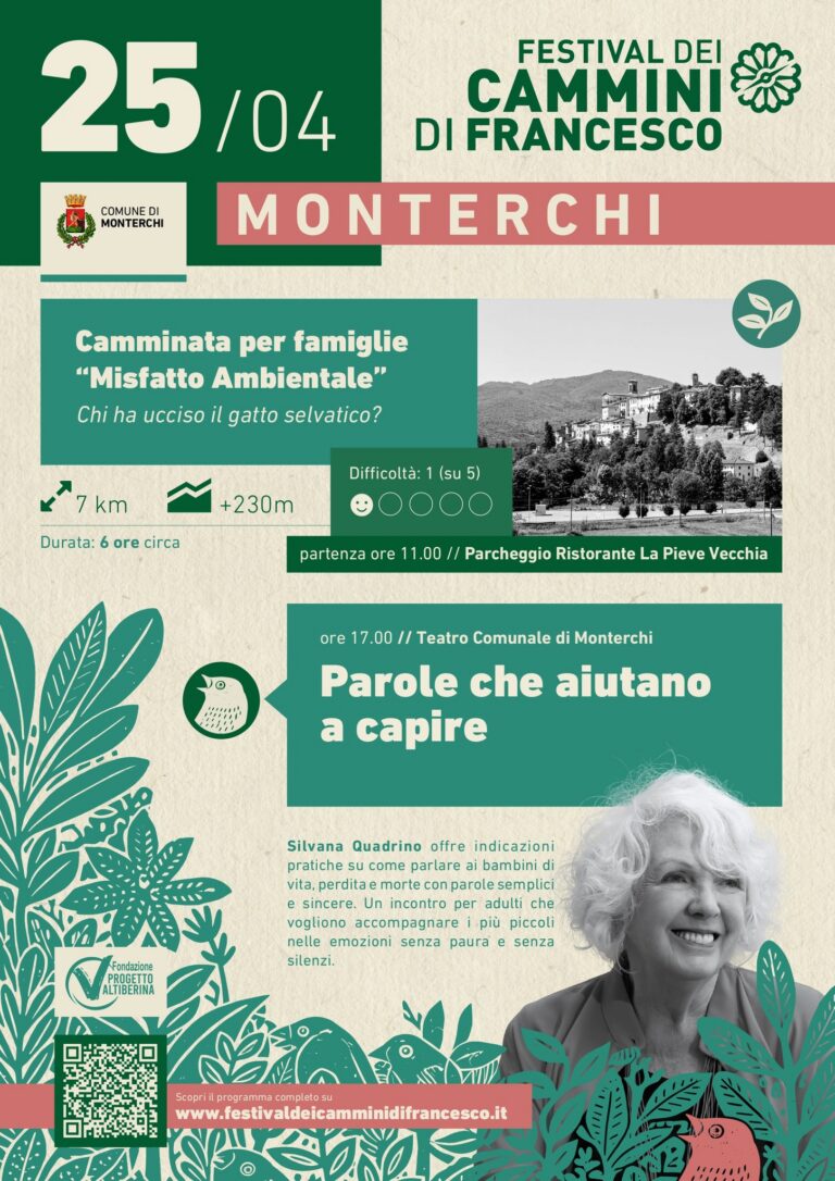 Monterchi celebra il 25 aprile tra natura, famiglie e riflessione