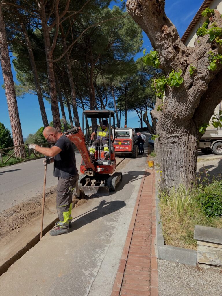 Citerna, al via i lavori per la fibra ottica: il borgo guarda al futuro digitale