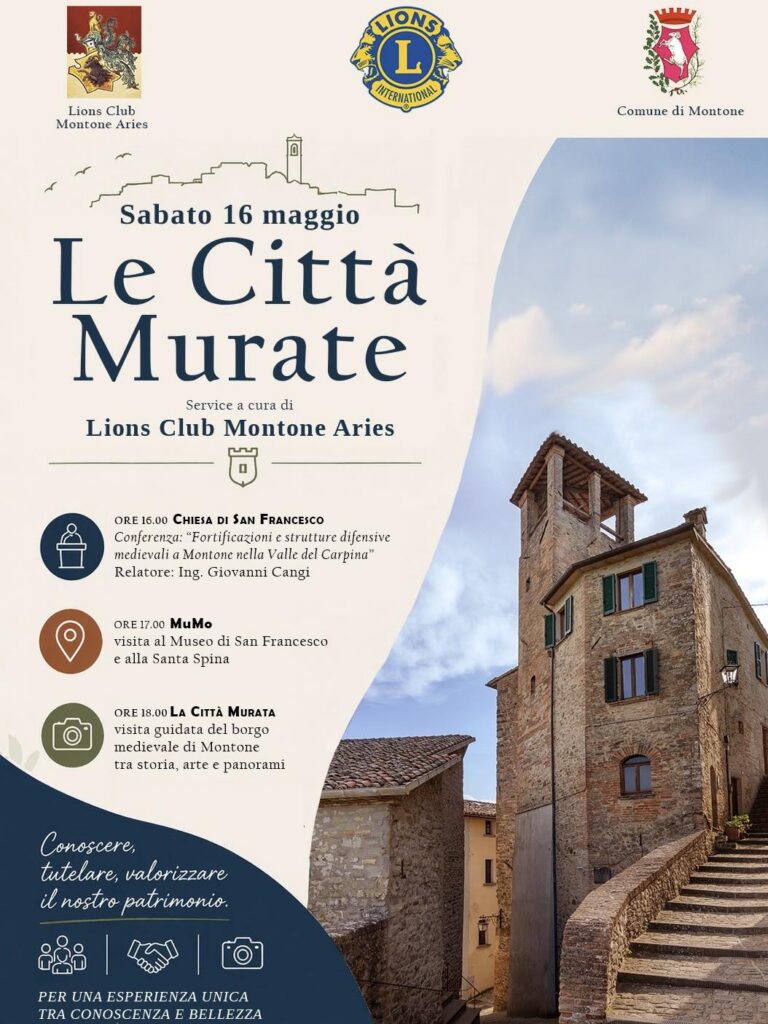 Montone, viaggio nella storia con “Le Città Murate”: conferenze e visite guidate nel borgo medievale