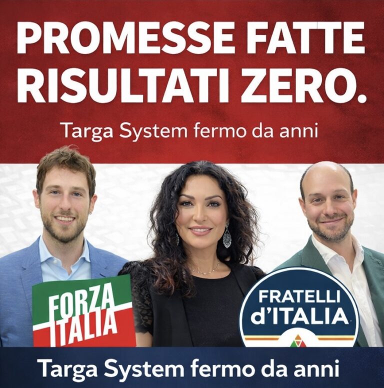 Campagni, Leveque, Rossi “Targa System fermo da anni, sicurezza annunciata ma mai attivata”