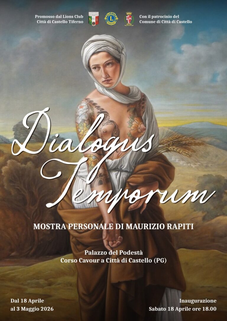 “Dialogus Temporum”: la mostra di Maurizio Rapiti a Palazzo del Podestà