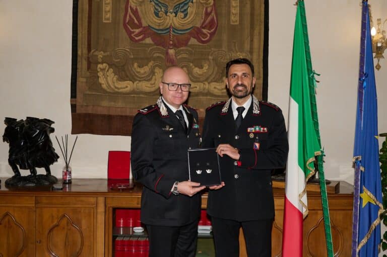 Carmine Feola promosso Maggiore: le congratulazioni del Comune di Sansepolcro
