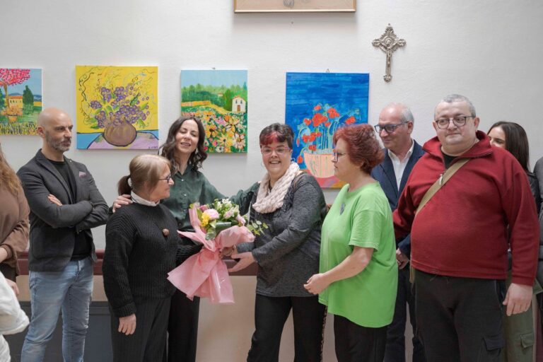 Citta’ di Castello: Pasqua di solidarietà e amore. Arianna dona le sue opere alla Muzi Betti