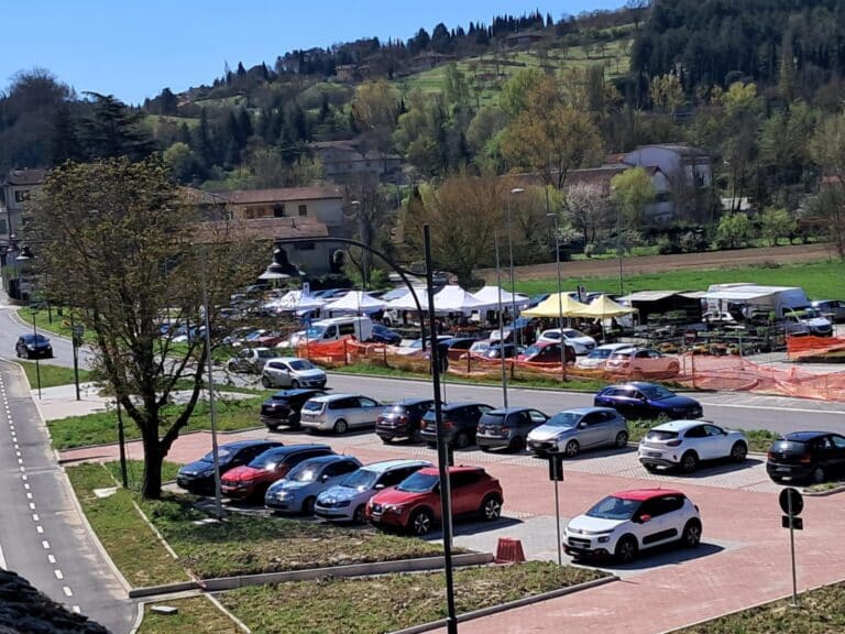 Città di Castello: Posti esauriti in poche ore, stamattina, in una porzione del nuovo parcheggio gratuito sotto il bastione del Cassero