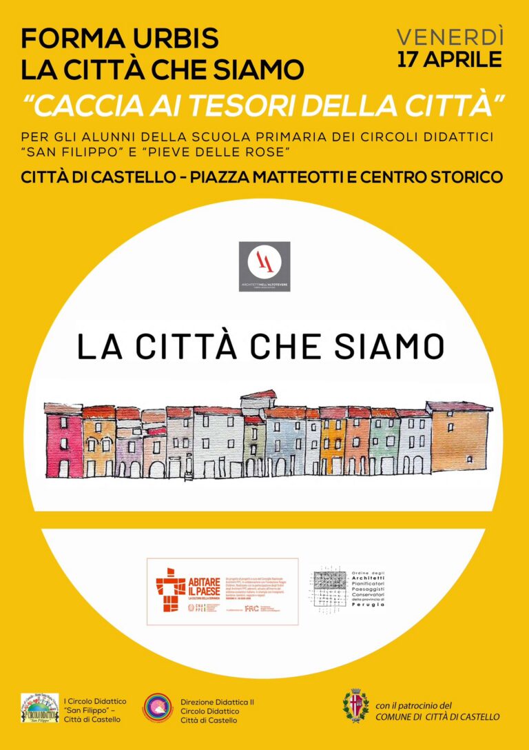 “Forma Urbis: la città che siamo”, a Città di Castello la seconda edizione guarda al futuro. ll programma