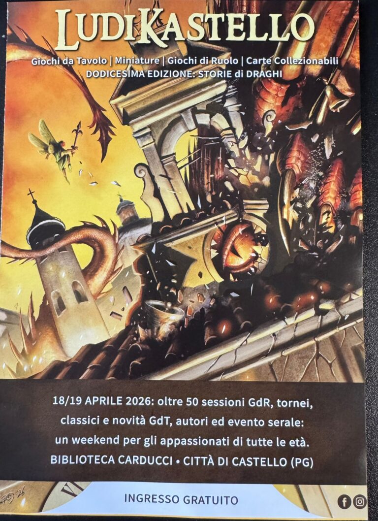 LudiKastello torna a Città di Castello: due giorni tra giochi, fantasia e creatività