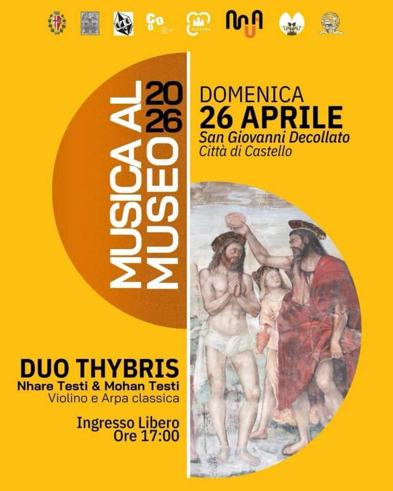 “Musica al Museo”: il Duo Thybris in concerto a Città di Castello