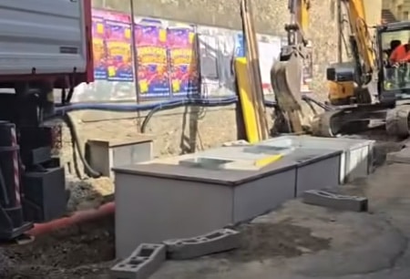 Anghiari, nuove isole interrate per i rifiuti in Viale Gramsci