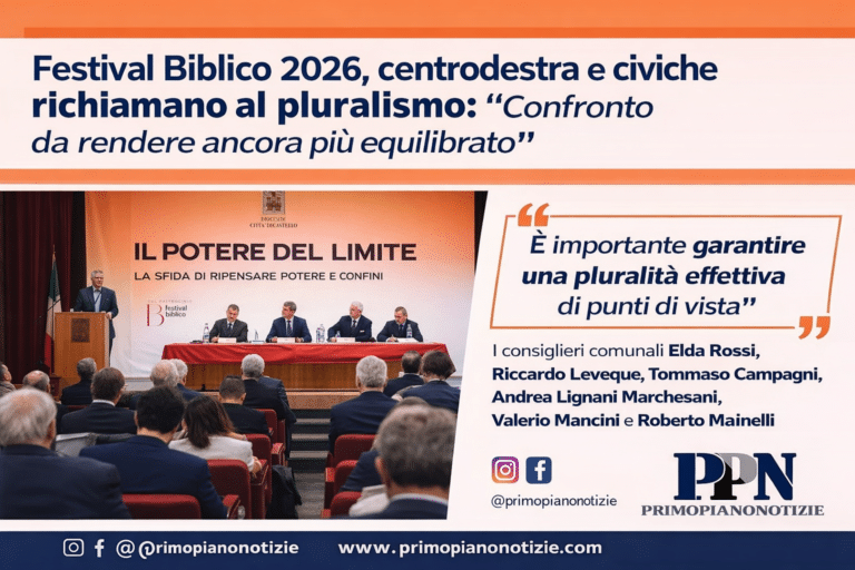 Festival Biblico 2026, centrodestra e civiche richiamano al pluralismo: “Confronto da rendere ancora più equilibrato”