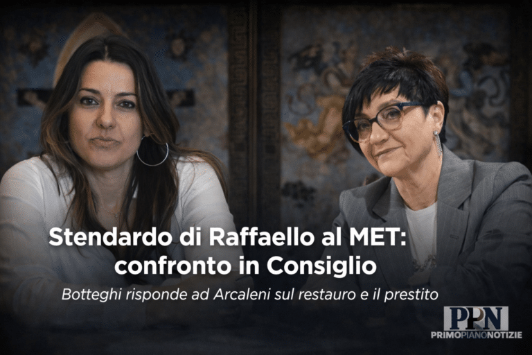 Stendardo di Raffaello al MET, Botteghi replica ad Arcaleni: “Un’operazione di grande valore per Città di Castello”