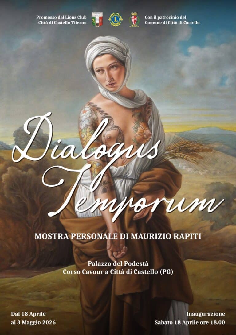 Città di Castello, a Palazzo del Podestà la mostra “Dialogus Temporum” di Maurizio Rapiti. Sabato 18 l’inaugurazione