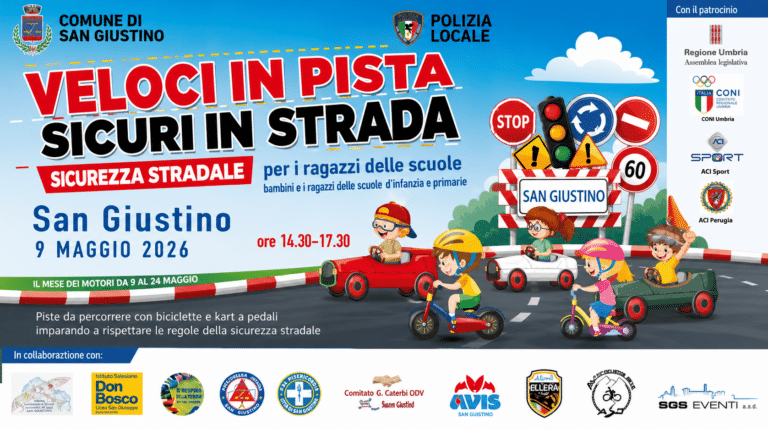 San Giustino, sicurezza stradale protagonista con i ragazzi delle scuole