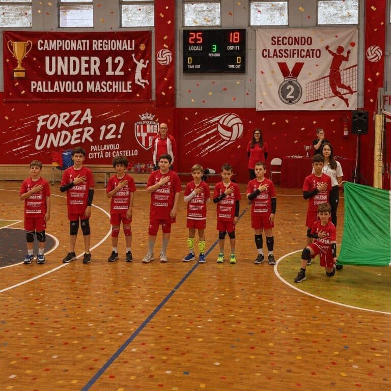 Città di Castello Pallavolo campione regionale Under 13: trionfo nel 3×3 maschile in Umbria