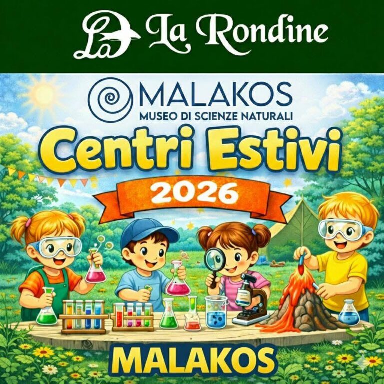 Estate tra scienza, natura e divertimento: al Museo Malakos arrivano i nuovi centri estivi 2026