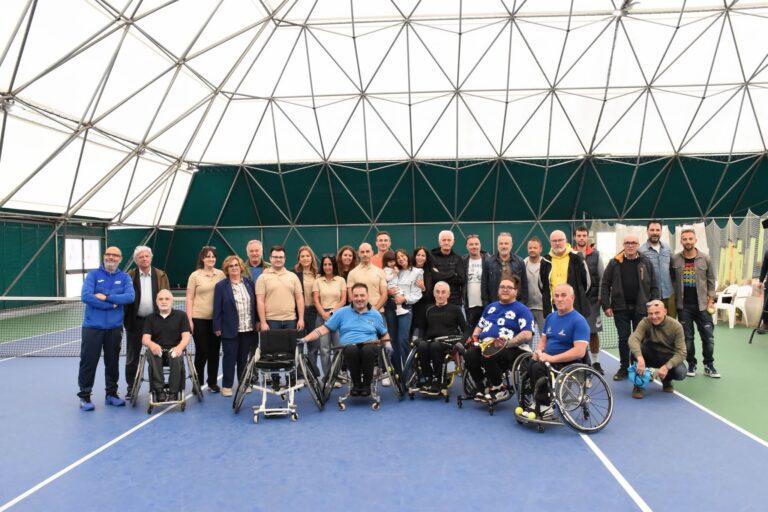 Tennis in carrozzina, a Città di Castello una giornata di sport che parla di inclusione