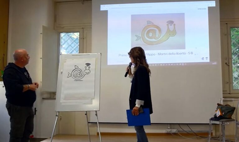 Scuola San Pio X: le quinte vincono il concorso mascotte al termine del progetto “Patentino per cittadini digitali”
