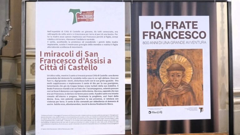 “Io, Frate Francesco”: aperta a Città di Castello la mostra per gli 800 anni dalla morte del santo