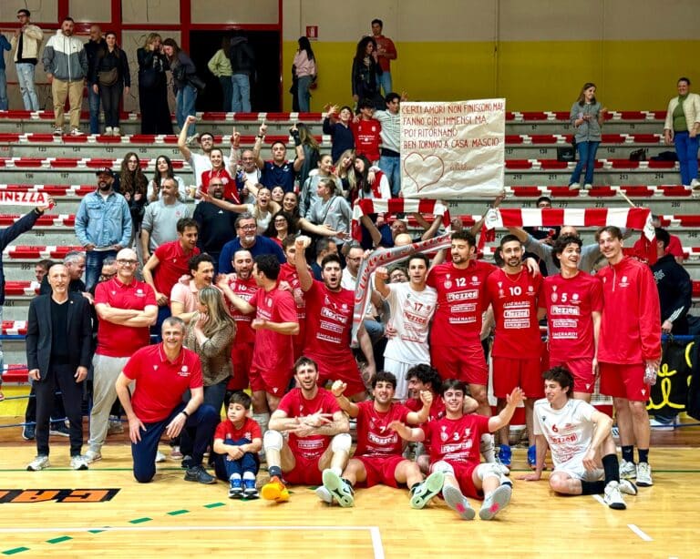 Pallavolo serie C/M: Città di Castello, è semifinale, Orvieto ko 3-0 in un Pala Joan infuocato