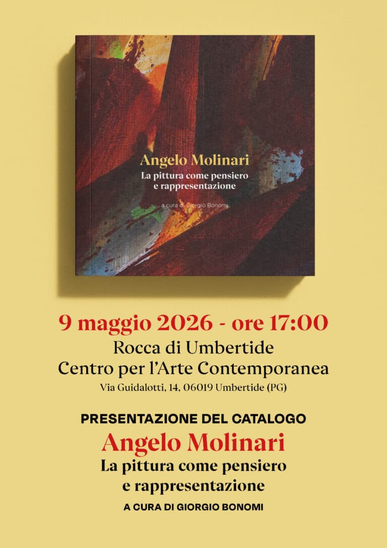 Umbertide, alla Rocca il finissage della mostra di Angelo Molinari con la presentazione del catalogo