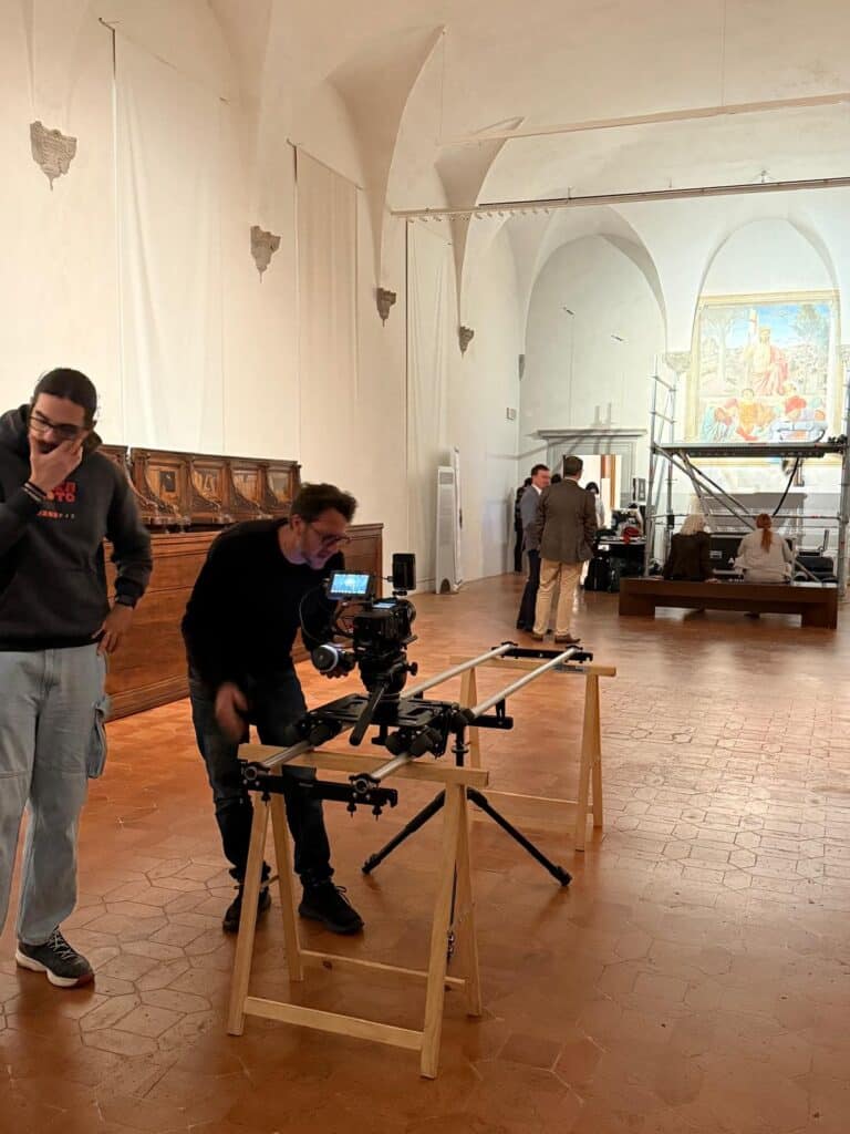 Sansepolcro e la “Resurrezione” di Piero protagoniste di un docufilm internazionale