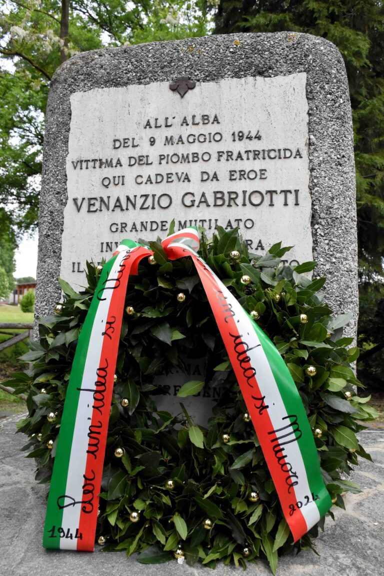 Venanzio Gabriotti, sabato 9 maggio le celebrazioni per l’82° anniversario