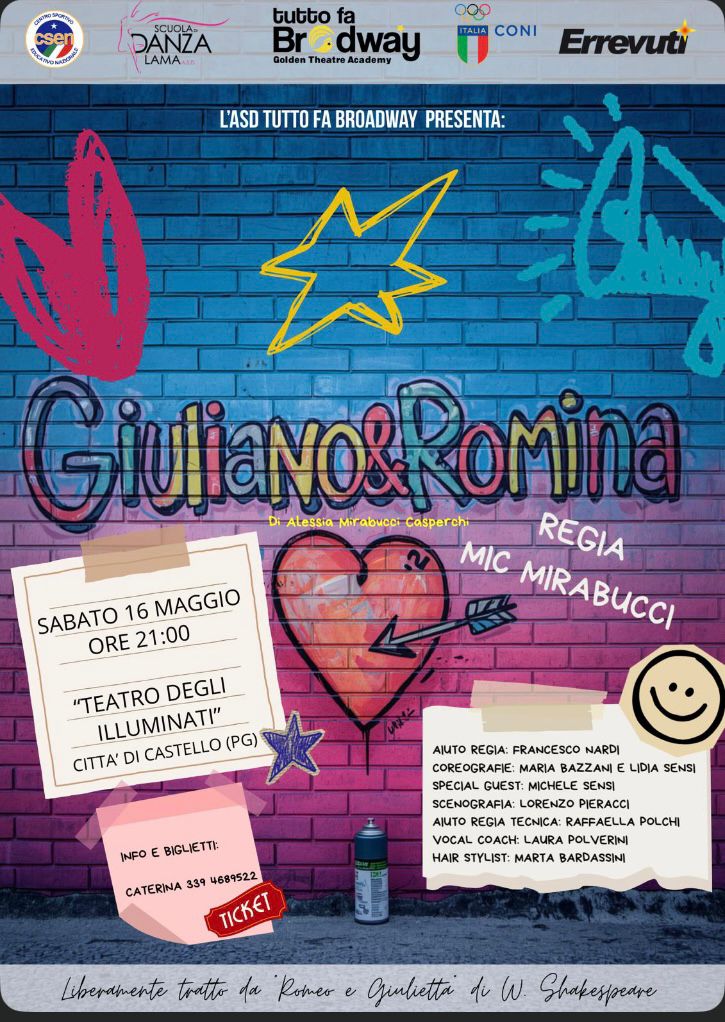 “Giuliano & Romina”, al Teatro degli Illuminati uno spettacolo tra musica, risate e nostalgia anni ’90