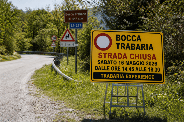 Bocca Trabaria chiusa al traffico per “Trabaria Experience”: orari e informazioni utili