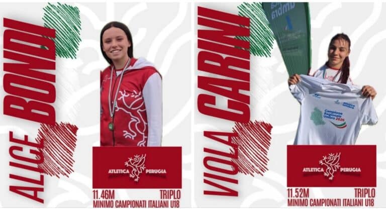 Atletica Libertas, weekend da applausi: Alice Bondi vola agli Italiani Under 18