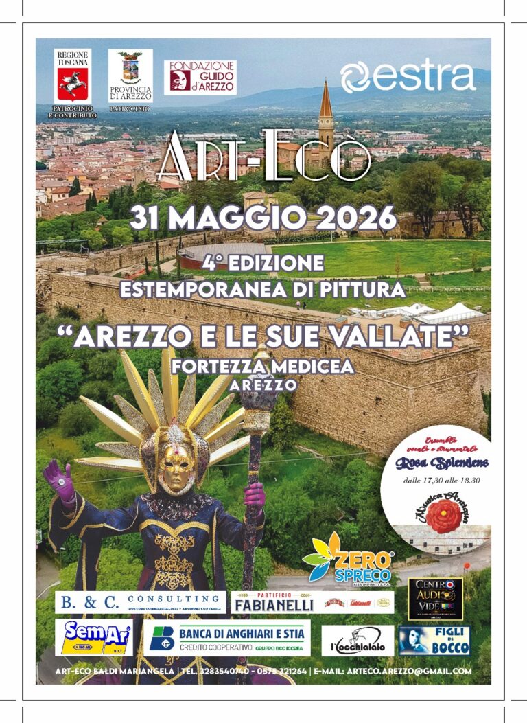 Arezzo si trasforma in un atelier a cielo aperto: torna il concorso di pittura “Arezzo e le sue vallate”