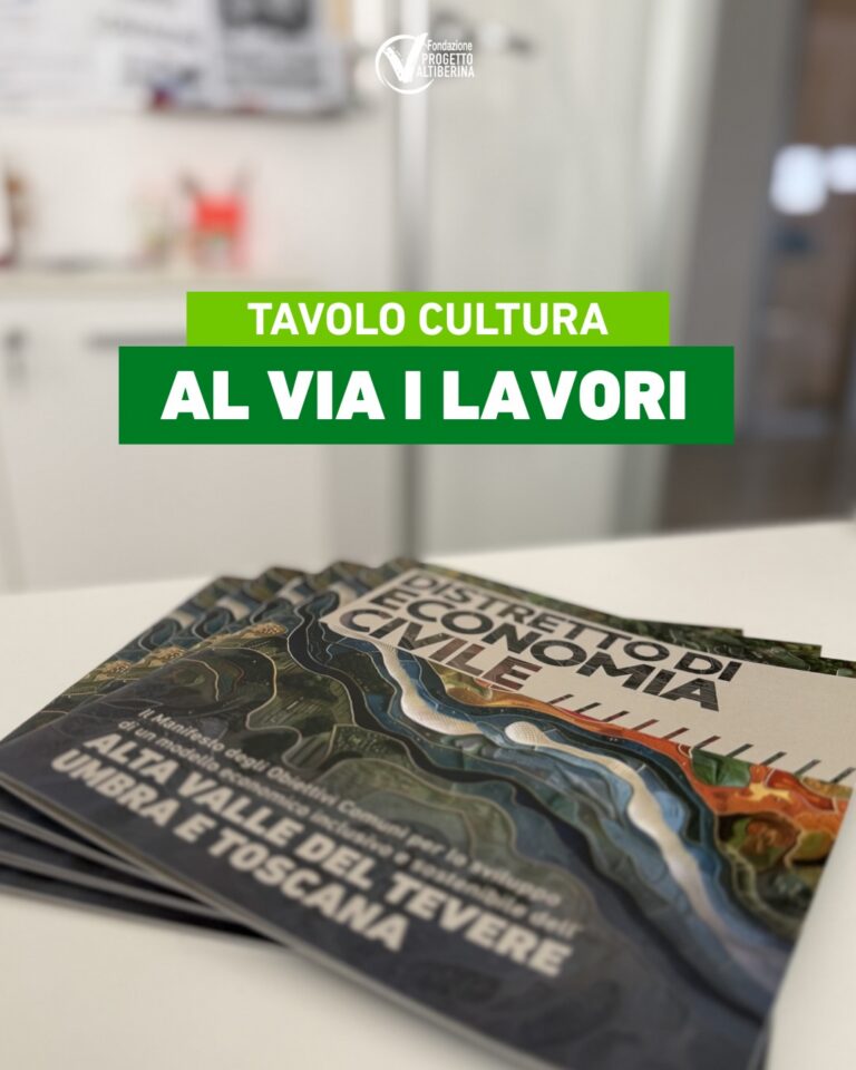 La cultura come leva di sviluppo: a Montone nasce il Tavolo Cultura del Distretto di Economia Civile