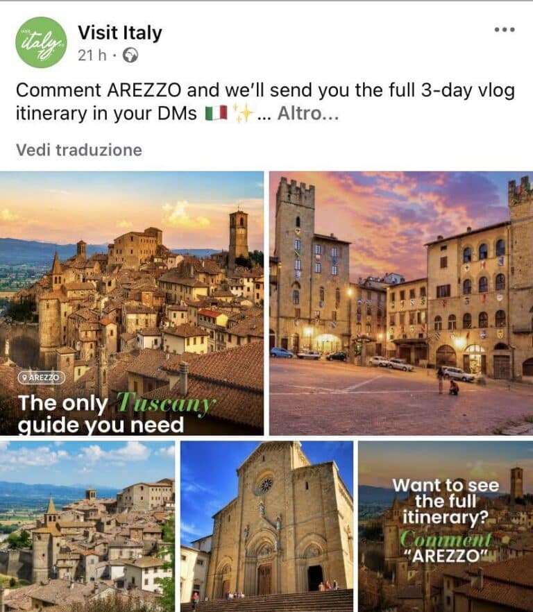 Anghiari conquista il turismo internazionale: riconosciuta come “icona autentica” della Toscana