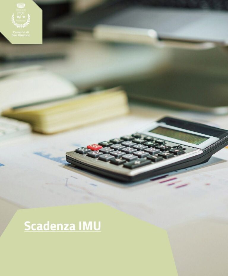 IMU 2026, a San Giustino attivo il servizio per ottenere il modello F24