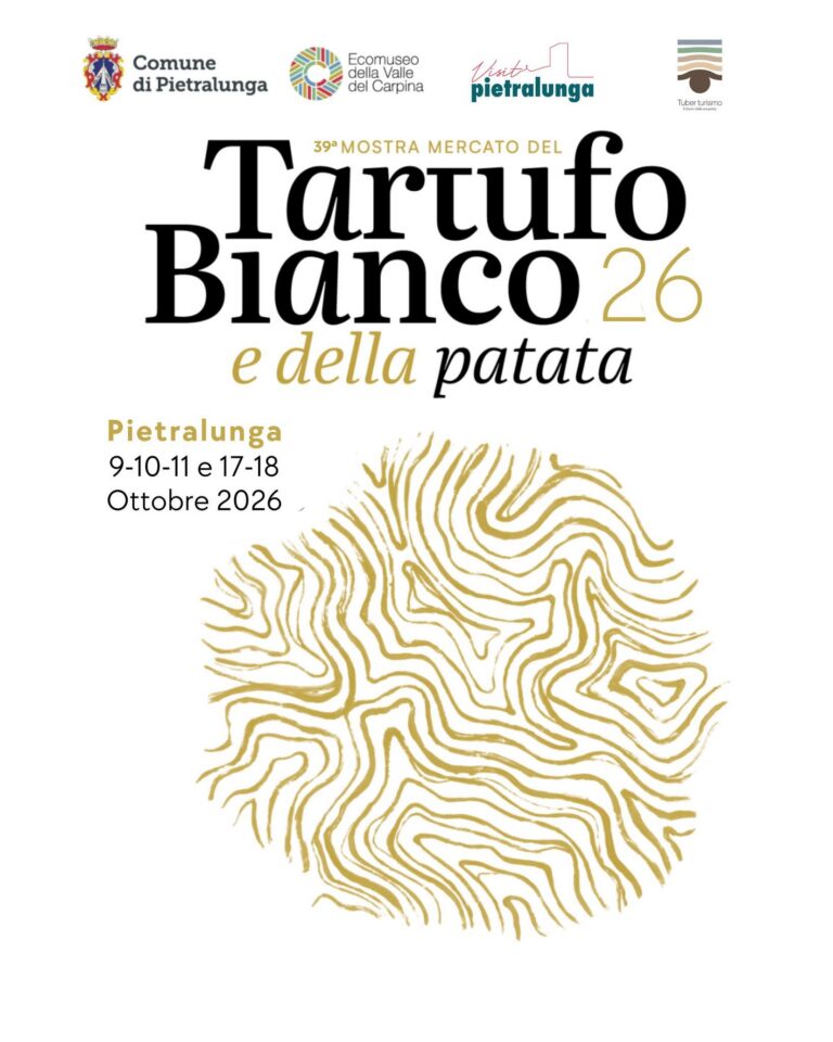 Pietralunga scalda i motori: ufficiali le date della Mostra Mercato del Tartufo Bianco e della Patata 2026