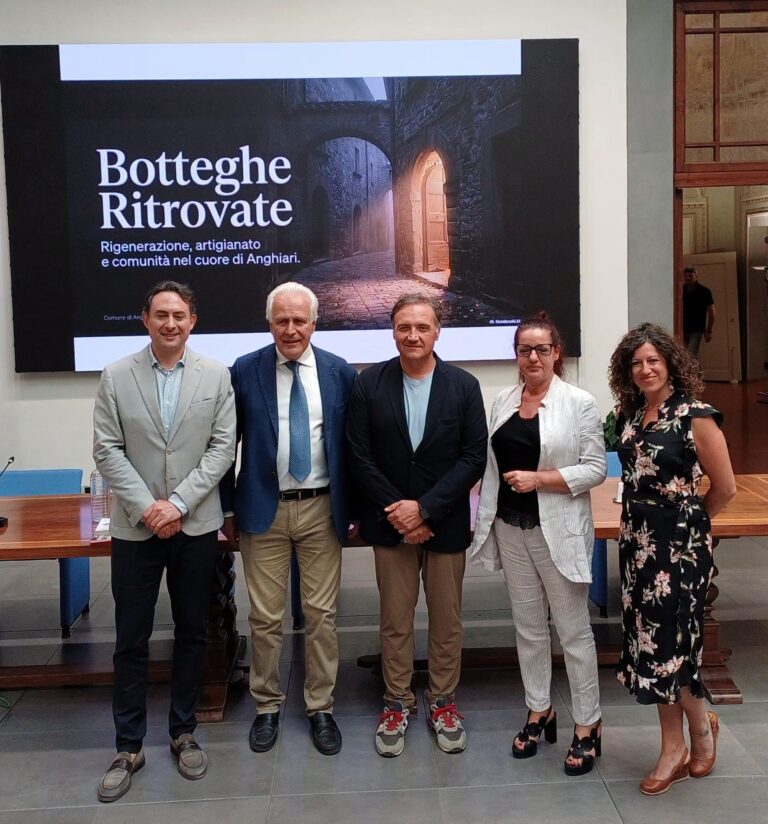Anghiari protagonista del progetto “Botteghe Ritrovate”: il borgo tra gli esempi scelti dalla Regione Toscana