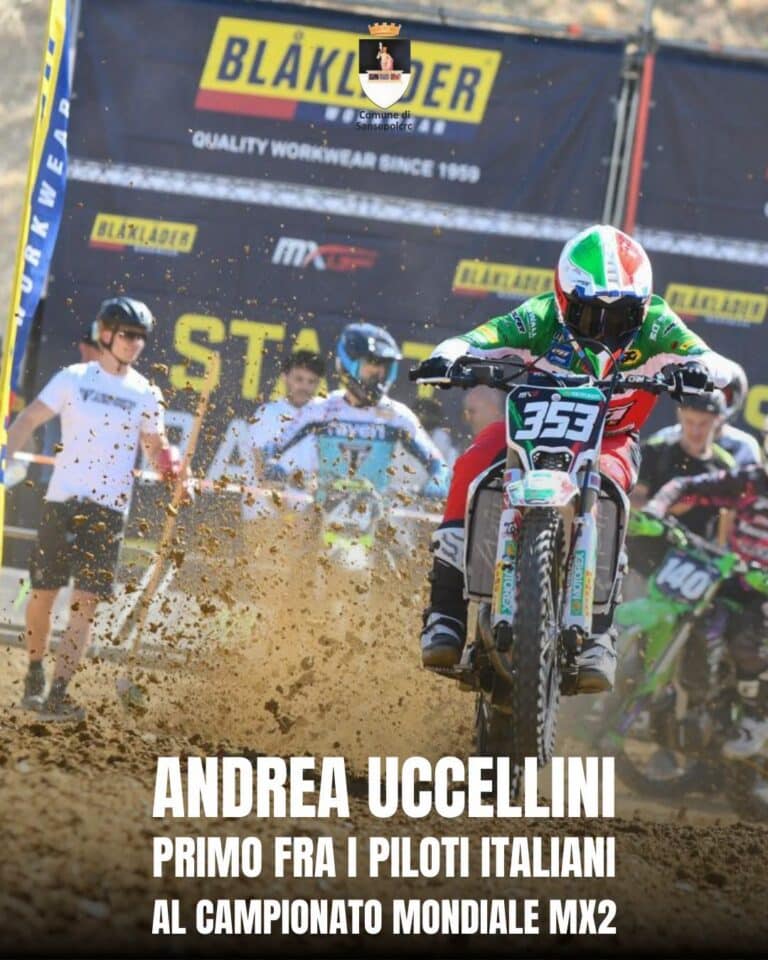 Andrea Uccellini brilla nel Mondiale MX2: a Montevarchi il miglior italiano in gara