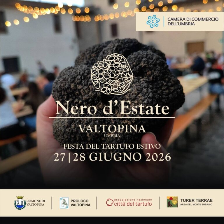 Nero d’Estate, a Valtopina torna la festa dedicata al tartufo estivo