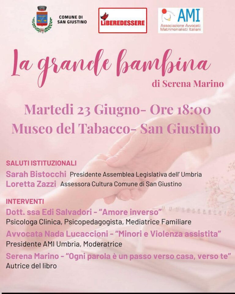 “La grande bambina”, questa sera al Museo del Tabacco una storia che dà voce all’infanzia negata