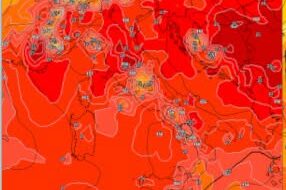 Caldo record in Umbria, notte tropicale e temporali in arrivo: da mercoledì possibile svolta