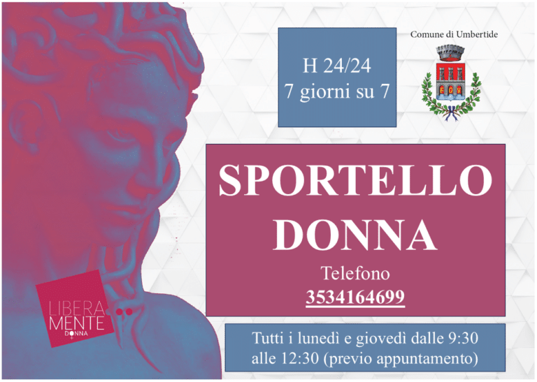 Umbertide rafforza lo Sportello Antiviolenza: ascolto, supporto e tutela per le donne