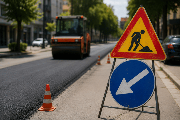Bitumature a Città di Castello: scattano divieti di sosta e transito in diverse strade