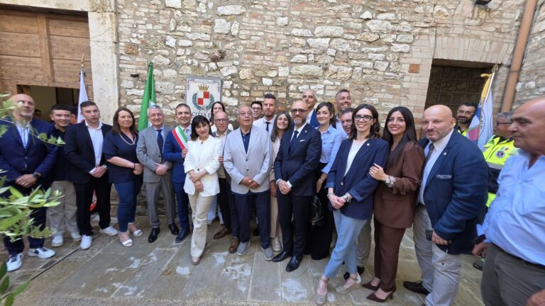 Corciano è ufficialmente Città: consegnato il decreto del Presidente della Repubblica