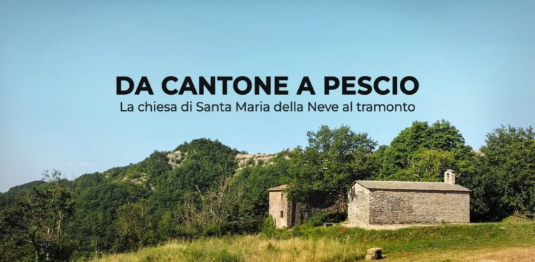 Da Cantone a Pescio, una camminata al tramonto tra storia, natura e solidarietà