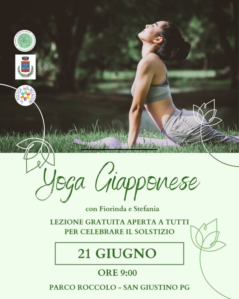 Yoga Giapponese al Parco Roccolo per celebrare il solstizio d’estate