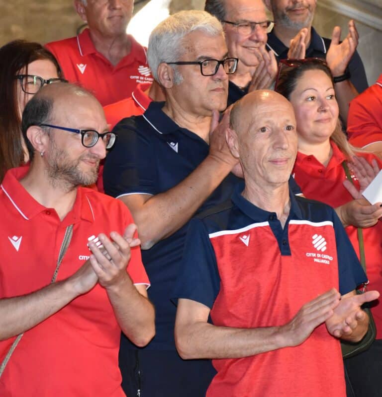 Due promozioni, una città che torna a sognare: il volley tifernate festeggia in Comune
