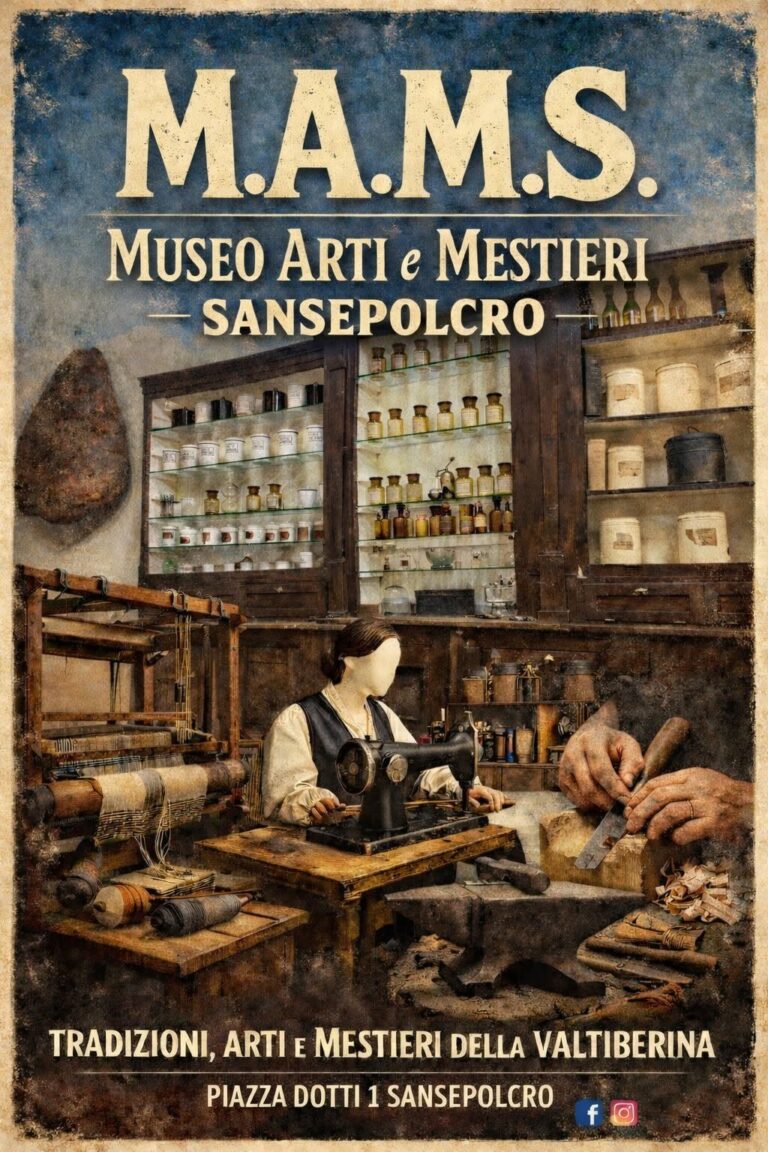 Inaugurazione del M.A.M.S. a Sansepolcro sabato 13 giugno alle ore 17.30