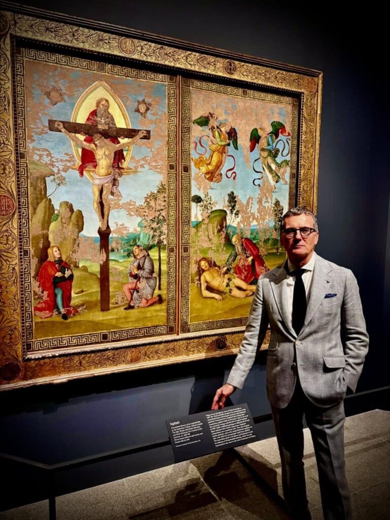 Lo Stendardo di Raffaello conquista New York: anche Francesco Milleri tra i visitatori del Met
