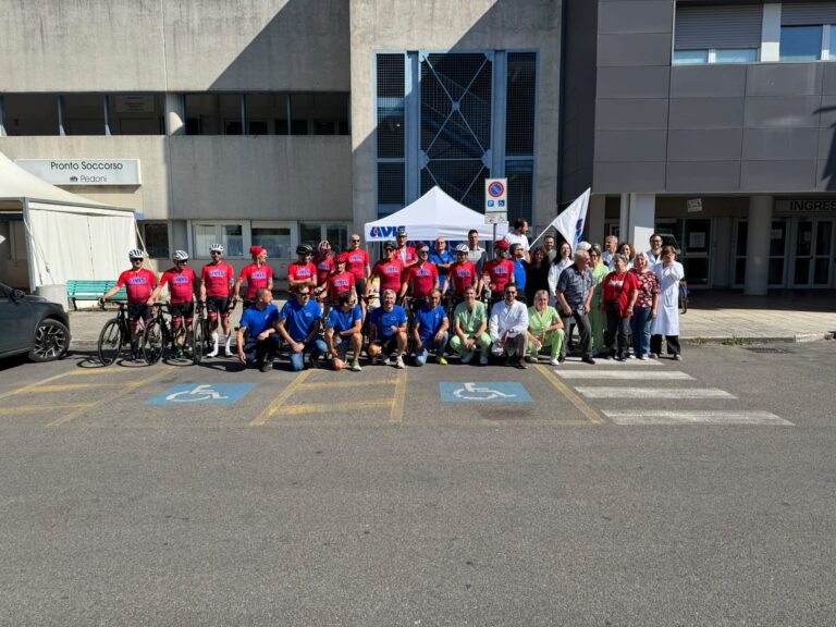 In sella per donare: i cicloamatori AVIS rispondono presente alla chiamata del Centro Trasfusionale