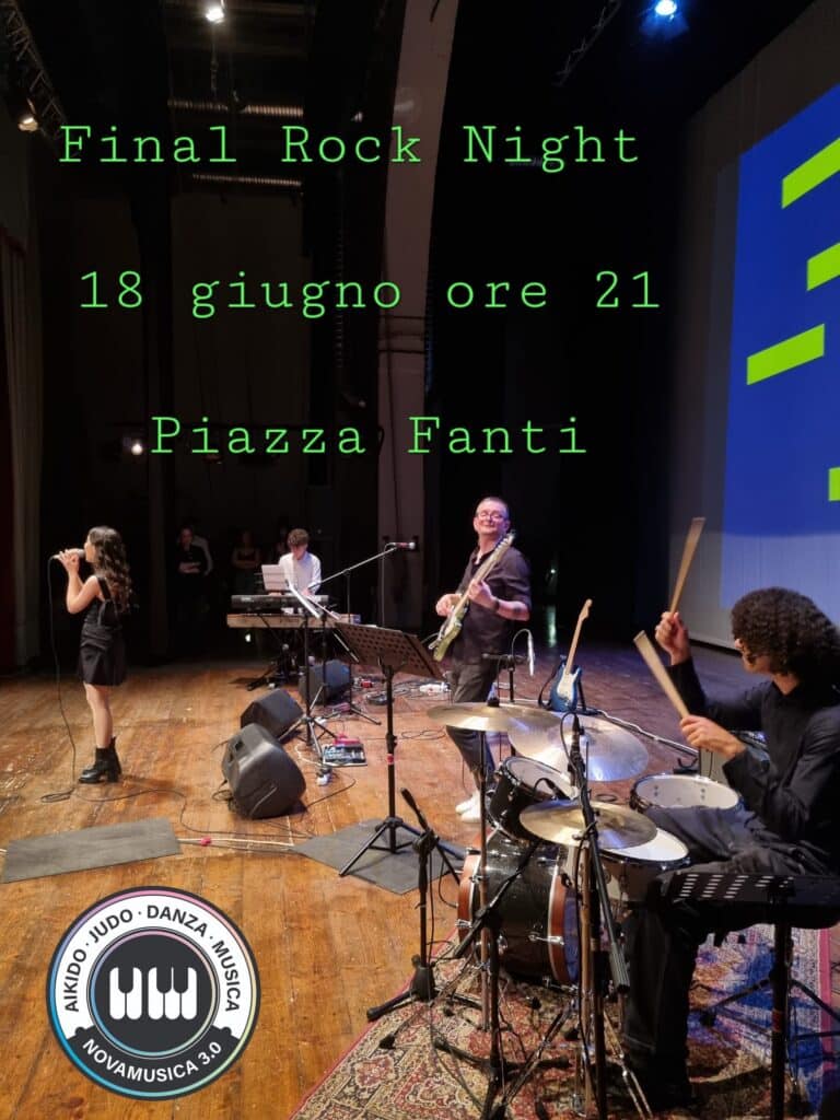 Le Rock Band di NovaMusica 3.0 chiudono l’anno in musica: appuntamento in Piazza Fanti a Città di Castello