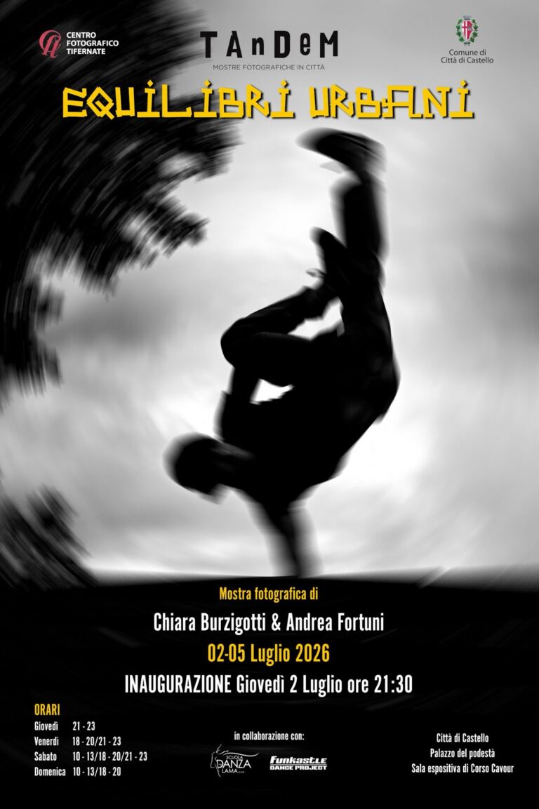 Equilibri Urbani: fotografia e movimento protagonisti al Palazzo del Podestà